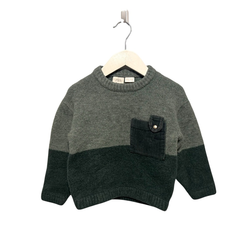 ⭐️ 5/$30 Zara Kids Knit Wool Blend Sweater size 2-3 Years